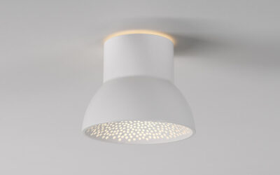 Tienda exclusiva con lámpara de diseño